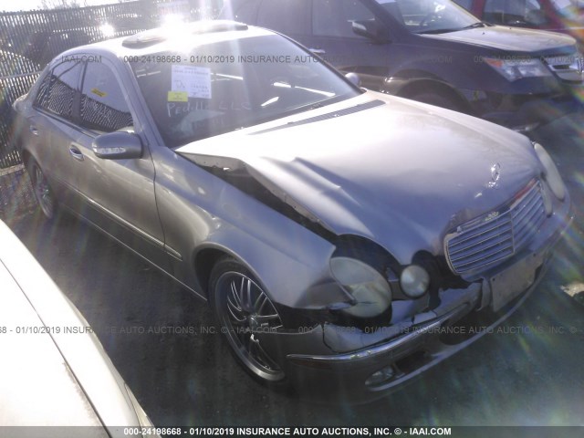 WDBUF65JX3A314384 - 2003 MERCEDES-BENZ E 320 SILVER photo 1