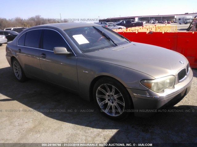 WBAGN63493DR15599 - 2003 BMW 745 LI GRAY photo 1