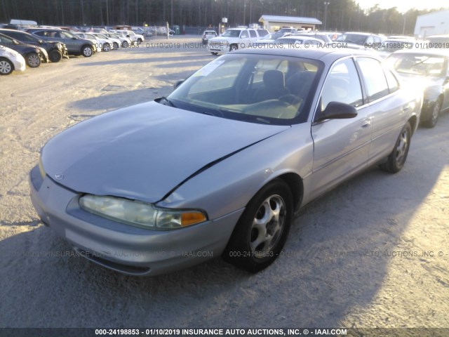 1G3WH52KXWF364124 - 1998 OLDSMOBILE INTRIGUE SILVER photo 2