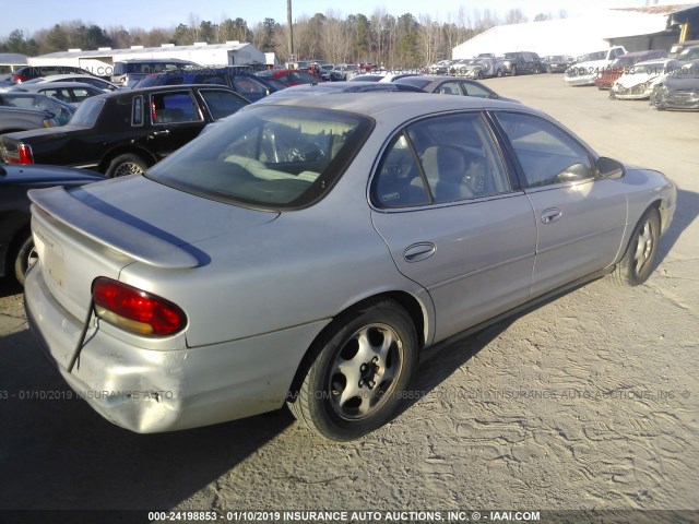 1G3WH52KXWF364124 - 1998 OLDSMOBILE INTRIGUE SILVER photo 4