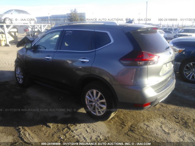 5N1AT2MV7JC783973 - 2018 NISSAN ROGUE SV/SL GRAY photo 3