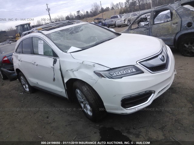 5J8TB3H56GL003889 - 2016 ACURA RDX TECHNOLOGY WHITE photo 1