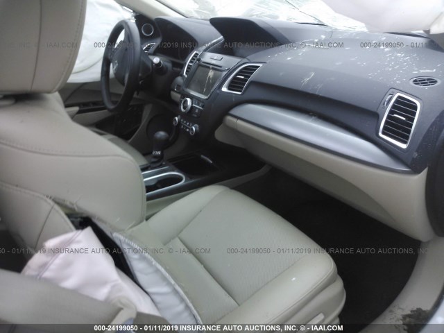 5J8TB3H56GL003889 - 2016 ACURA RDX TECHNOLOGY WHITE photo 5