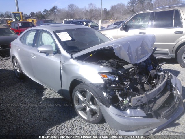 JTHBE1D29E5005007 - 2014 LEXUS IS 350 GRAY photo 1