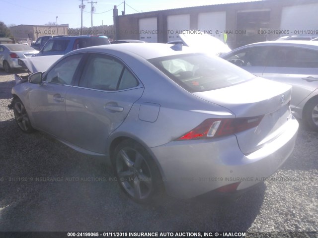 JTHBE1D29E5005007 - 2014 LEXUS IS 350 GRAY photo 3