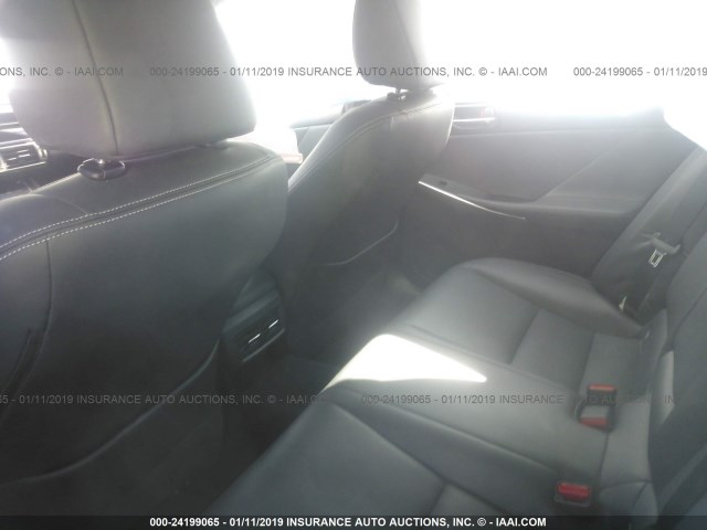 JTHBE1D29E5005007 - 2014 LEXUS IS 350 GRAY photo 8