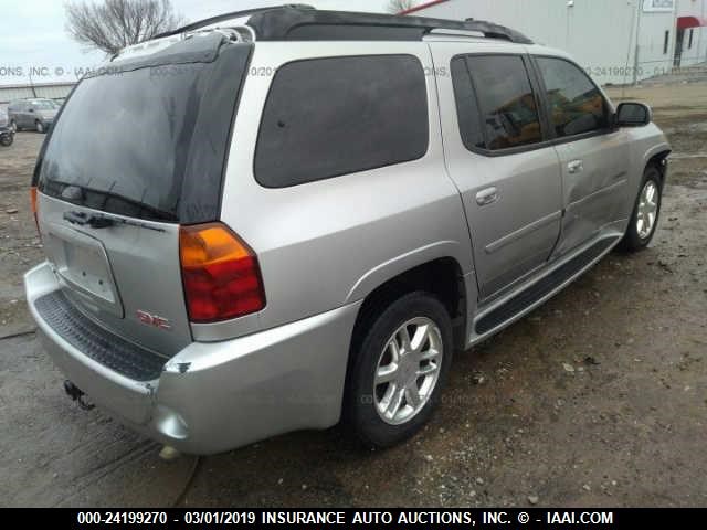 1GKET66M866140818 - 2006 GMC ENVOY DENALI XL SILVER photo 4