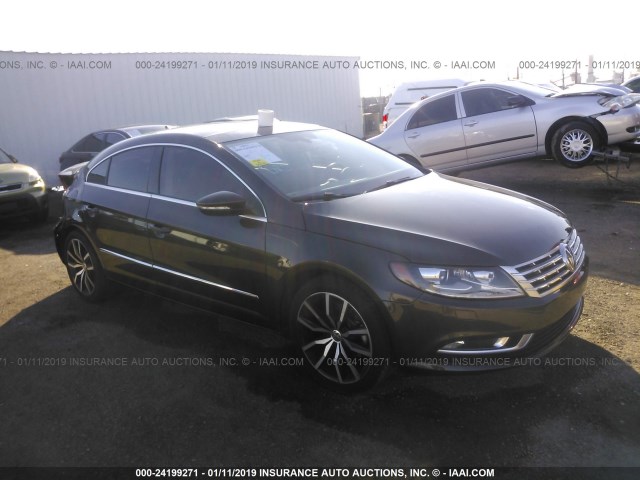 WVWRP7AN7FE820495 - 2015 VOLKSWAGEN CC EXECUTIVE BROWN photo 1