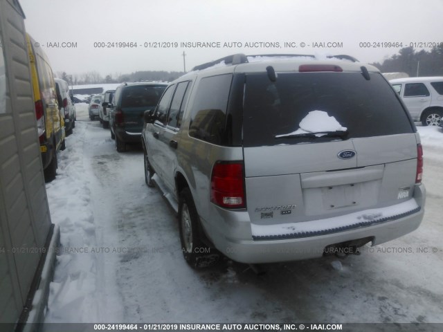 1FMDU73E45ZA13631 - 2005 FORD EXPLORER XLT/XLT SPORT/NBX Argent photo 3