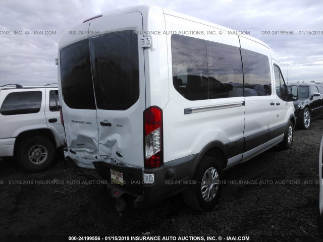 1FBZX2CG5GKA95682 - 2016 FORD TRANSIT T-350 WHITE photo 4