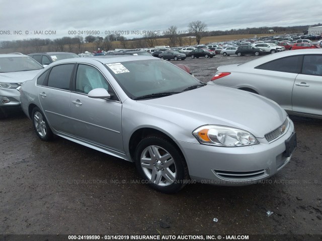 2G1WB5E35E1103598 - 2014 CHEVROLET IMPALA LIMITED LT SILVER photo 1