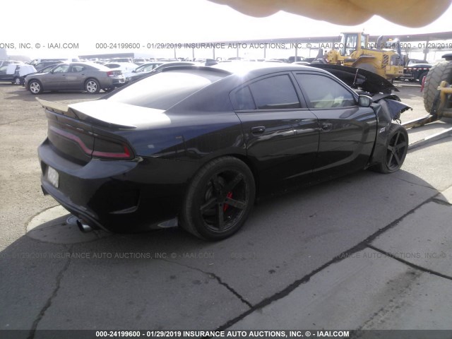 2C3CDXGJ0HH620951 - 2017 DODGE CHARGER R/T 392 BLACK photo 4