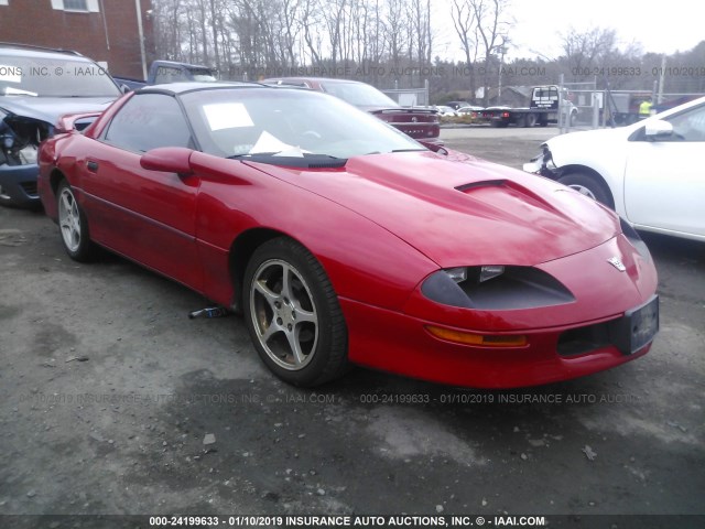 2G1FP22K7T2100527 - 1996 CHEVROLET CAMARO RS RED photo 1