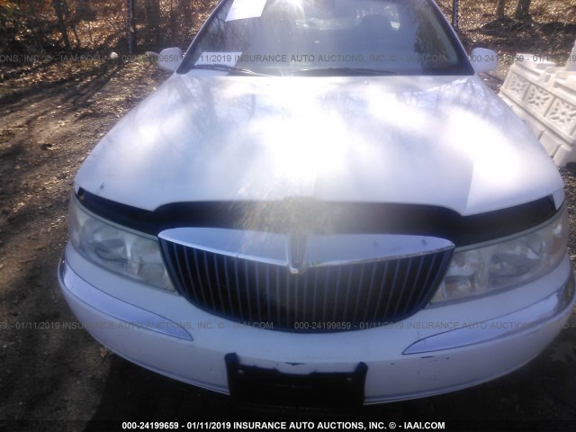 1LNHM97V92Y687668 - 2002 LINCOLN CONTINENTAL  WHITE photo 6