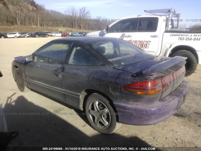 1G8ZH1273TZ150453 - 1996 SATURN SC2 PURPLE photo 3