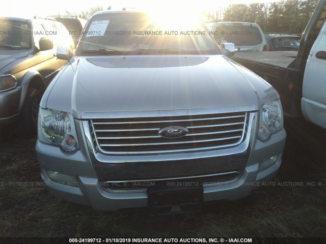 1FMEU75E28UA13243 - 2008 FORD EXPLORER LIMITED SILVER photo 6