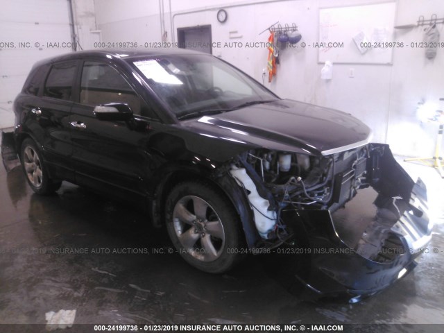 5J8TB18208A012983 - 2008 ACURA RDX BLACK photo 1