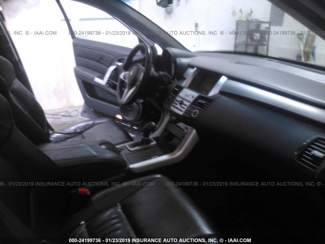 5J8TB18208A012983 - 2008 ACURA RDX BLACK photo 5