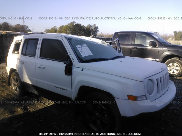 1C4NJPFA8FD372344 - 2015 JEEP PATRIOT LATITUDE WHITE photo 1