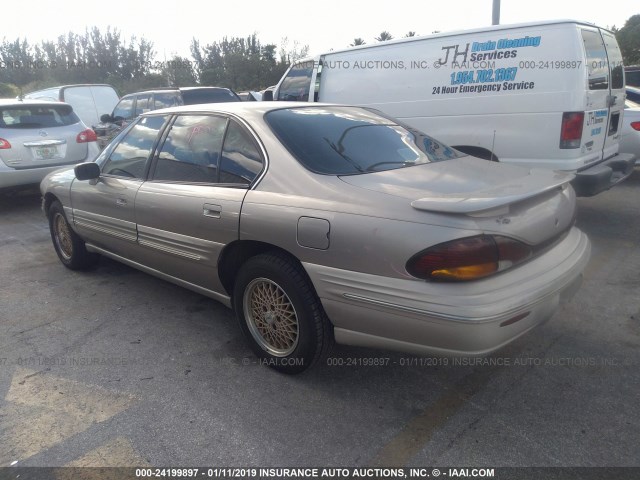 1G2HX52K2T4203595 - 1996 PONTIAC BONNEVILLE SE TAN photo 3