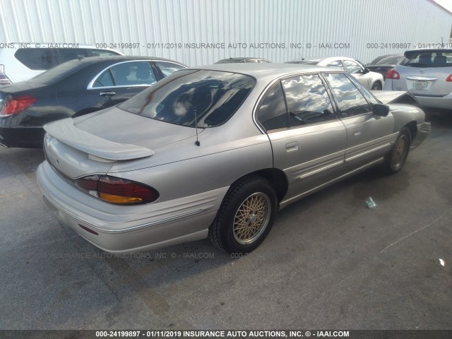 1G2HX52K2T4203595 - 1996 PONTIAC BONNEVILLE SE TAN photo 4