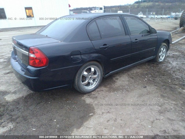 1G1ZS51F66F241352 - 2006 CHEVROLET MALIBU LS 深蓝色 照片 4