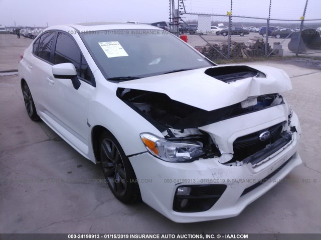 JF1VA1E61G9827815 - 2016 SUBARU WRX PREMIUM WHITE photo 1