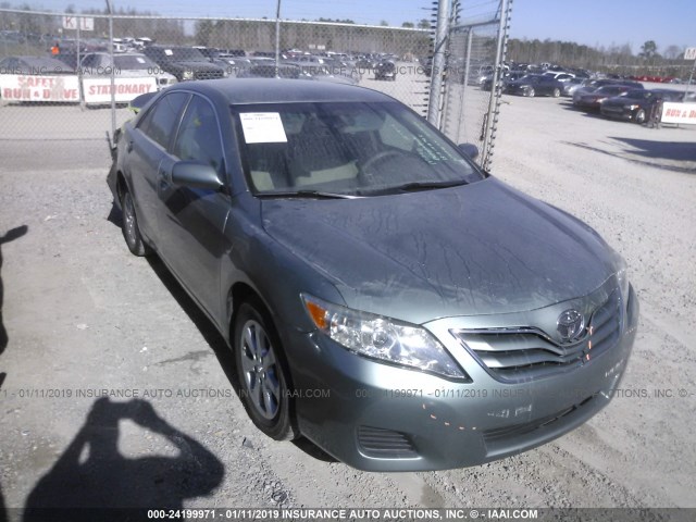 4T4BF3EK5BR152968 - 2011 TOYOTA CAMRY SE/LE/XLE 绿色 照片 1