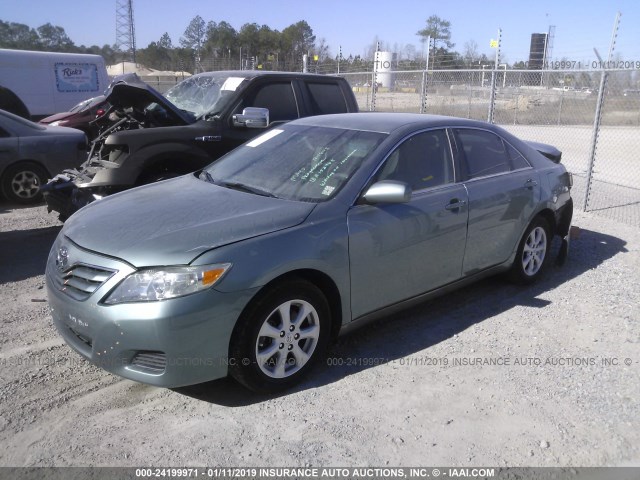 4T4BF3EK5BR152968 - 2011 TOYOTA CAMRY SE/LE/XLE 绿色 照片 2