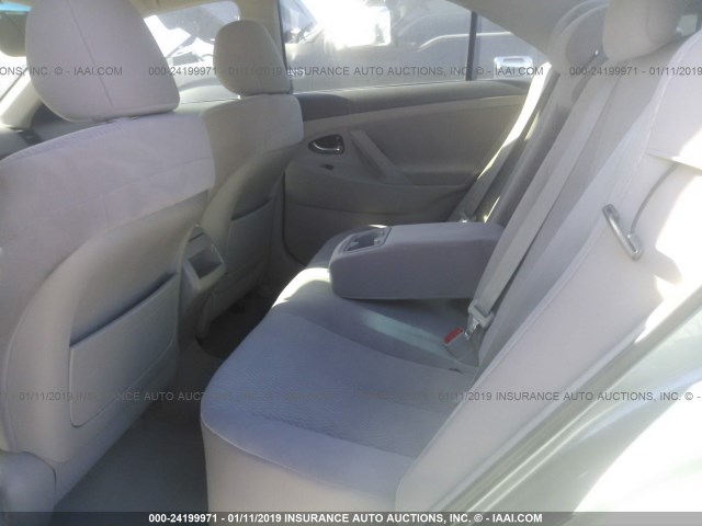 4T4BF3EK5BR152968 - 2011 TOYOTA CAMRY SE/LE/XLE 绿色 照片 8