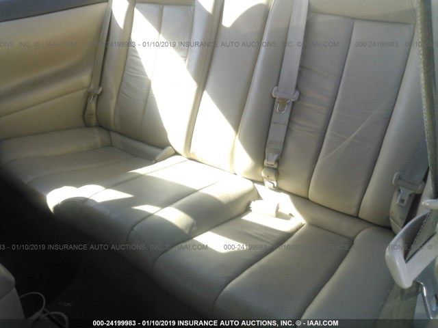 2T1CF22PXYC288953 - 2000 TOYOTA CAMRY SOLARA SE/SLE Қара фото 8