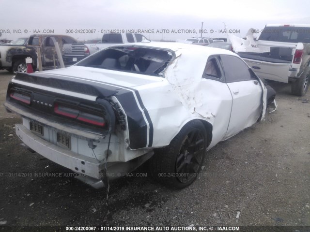 2C3CDZFJ5FH850916 - 2015 DODGE CHALLENGER R/T SCAT PACK WHITE photo 4