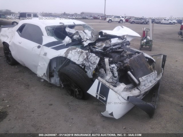 2C3CDZFJ5FH850916 - 2015 DODGE CHALLENGER R/T SCAT PACK WHITE photo 6