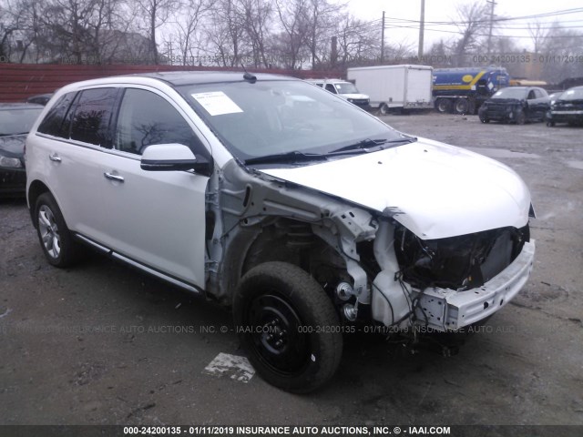 2LMDJ8JK0DBL40685 - 2013 LINCOLN MKX WHITE photo 1