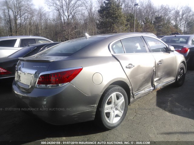 1G4GA5EC5BF307963 - 2011 BUICK LACROSSE CX GRAY photo 4