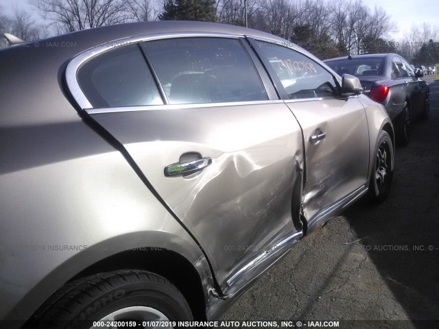 1G4GA5EC5BF307963 - 2011 BUICK LACROSSE CX GRAY photo 6