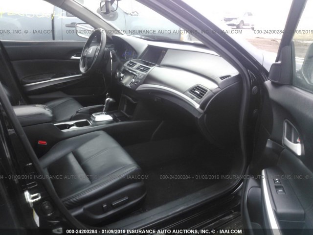 5J6TF2H5XDL001565 - 2013 HONDA CROSSTOUR EXL BLACK photo 5