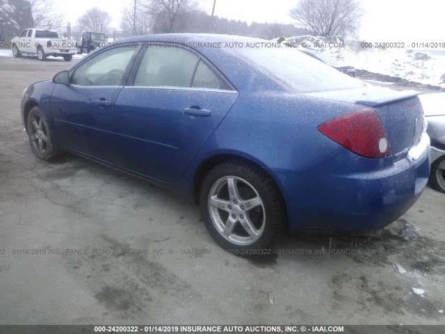 1G2ZG58N174129405 - 2007 PONTIAC G6 SE BLUE photo 3