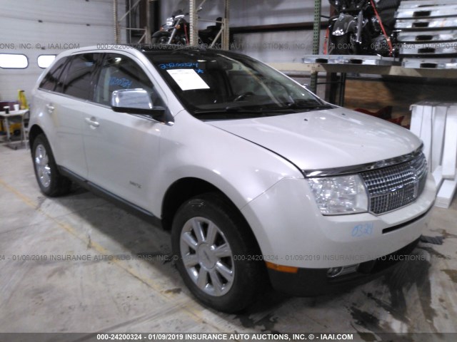 2LMDU88C37BJ33878 - 2007 LINCOLN MKX CREAM photo 1