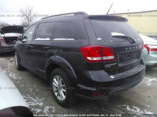 3C4PDDBG1FT633123 - 2015 DODGE JOURNEY SXT BLACK photo 3