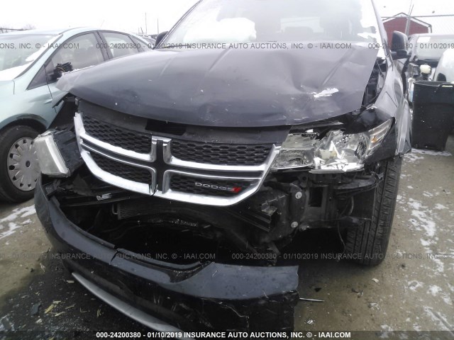 3C4PDDBG1FT633123 - 2015 DODGE JOURNEY SXT BLACK photo 6