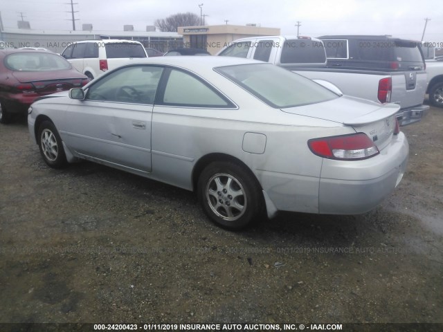 2T1CG22P31C467886 - 2001 TOYOTA CAMRY SOLARA SE SILVER photo 3