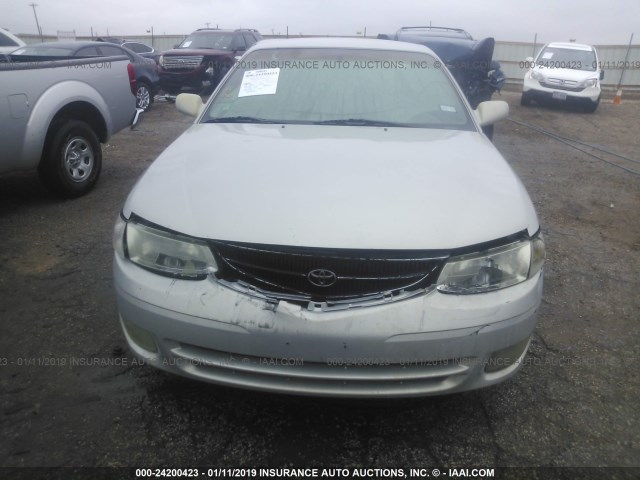 2T1CG22P31C467886 - 2001 TOYOTA CAMRY SOLARA SE SILVER photo 6