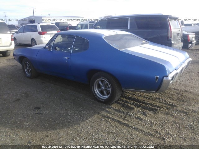 235378P198613 - 1968 PONTIAC TEMPEST BLUE photo 3