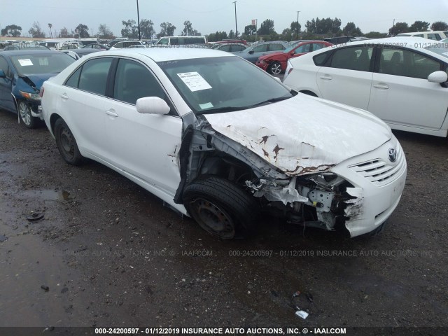 4T1BE46K48U779915 - 2008 TOYOTA CAMRY CE/LE/XLE/SE WHITE photo 1