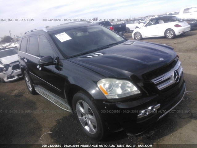 4JGBF7BE6BA677071 - 2011 MERCEDES-BENZ GL 450 4MATIC BLACK photo 1