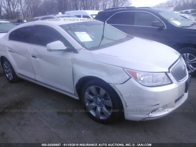 1G4GD5E32CF194286 - 2012 BUICK LACROSSE PREMIUM WHITE photo 1