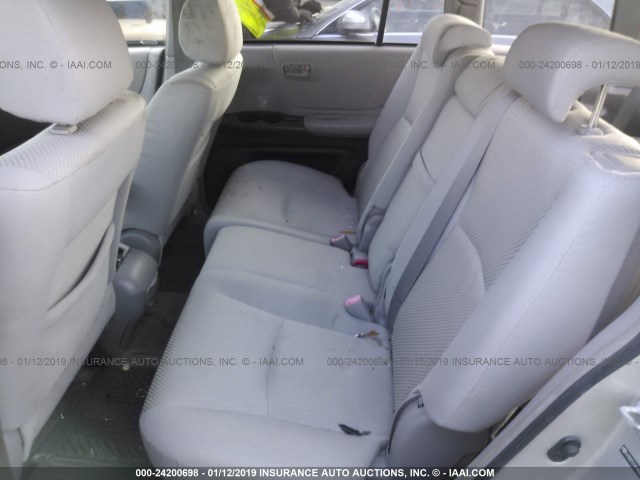 JTEEP21A140055708 - 2004 TOYOTA HIGHLANDER Күміс фото 8