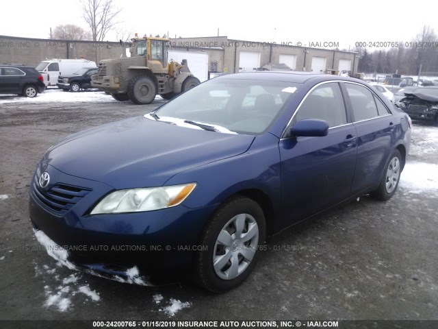 4T1BE46K89U362850 - 2009 TOYOTA CAMRY SE/LE/XLE BLUE photo 2