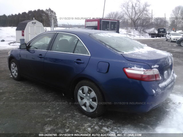 4T1BE46K89U362850 - 2009 TOYOTA CAMRY SE/LE/XLE BLUE photo 3